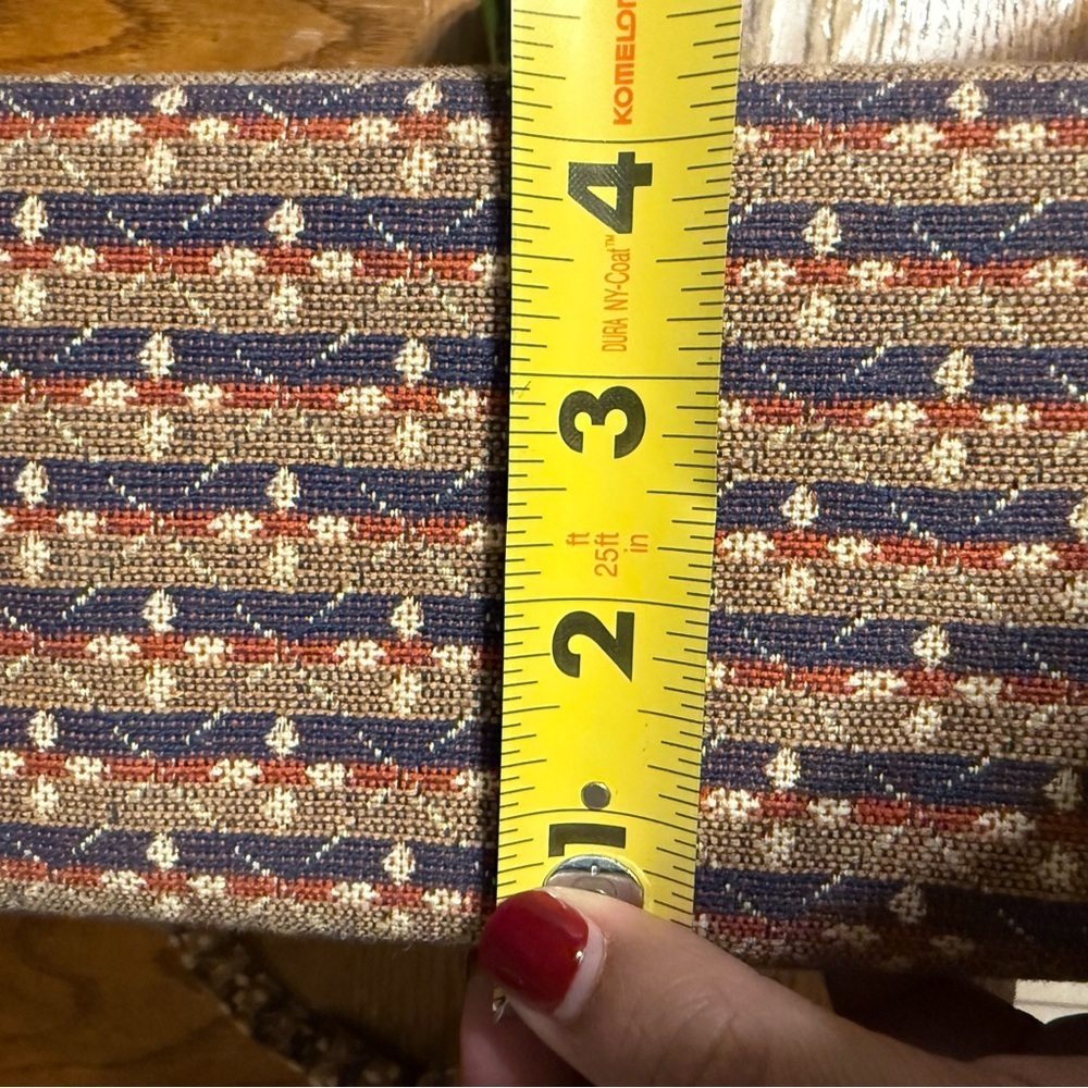 Vintage Toby Weston Woodland Hills Textile Tapestry Multi-Color Purse Bag Tote - Picture 14 of 14
